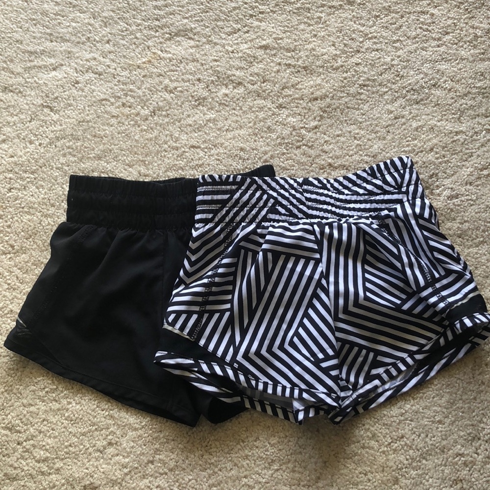 Girls running shorts